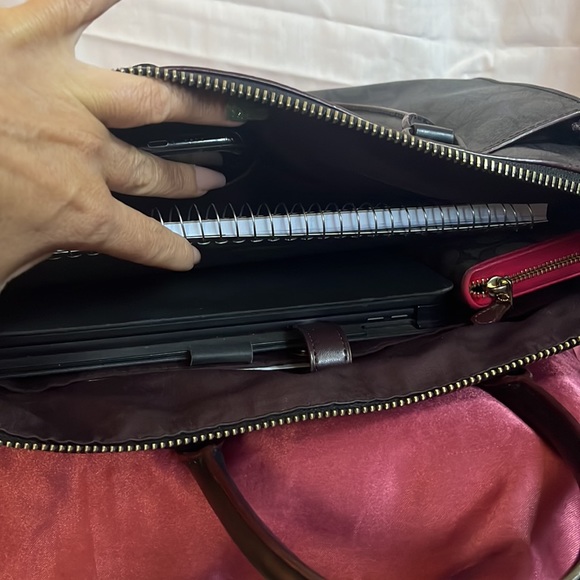 SOLD 🌹COACH Beckett Pocket Brief In Signature Canvas - Picture 7 of 10